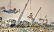 Marathon du Médoc, spectacle de départ