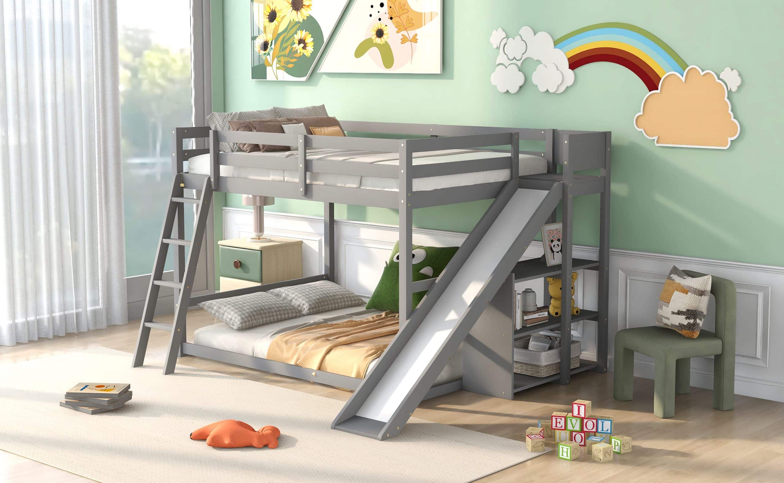 10 Best Kids Bunk Bed with Slides Meredith Plays