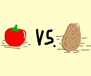 A Potato and a Tomato Game