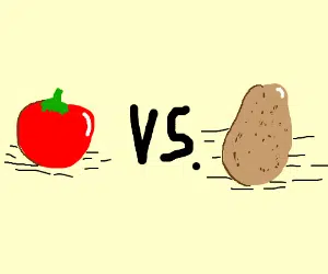 A Potato and a Tomato Game