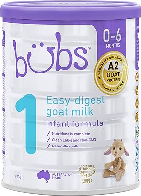 Bubs Goat Milk Infant Formula Stage 1
