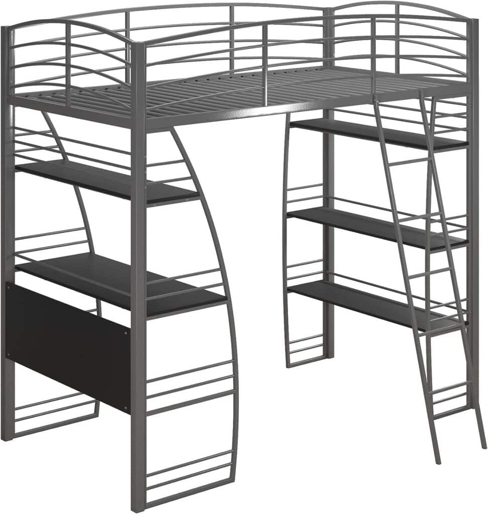 DHP Studio Loft Bed with Desk