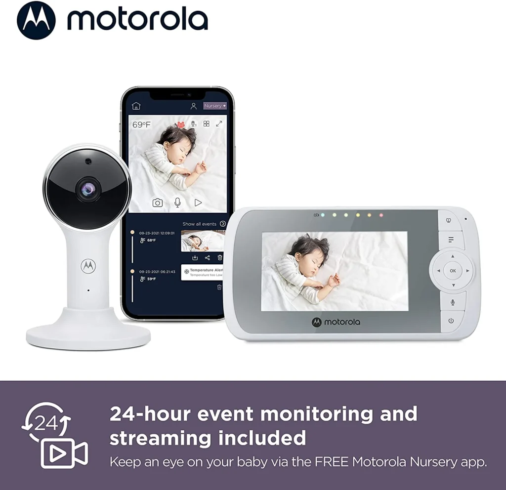 Dual Monitoring App: Motorola Nursery