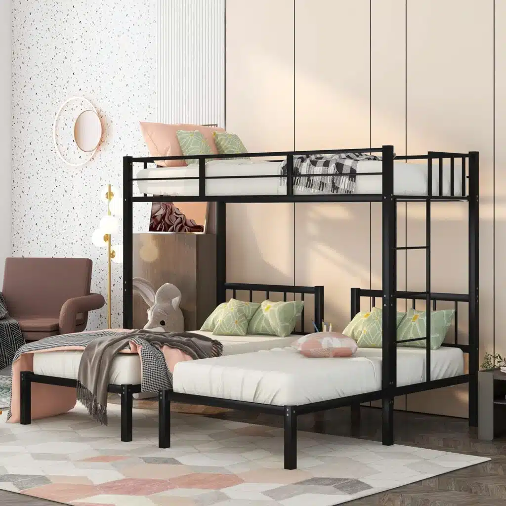 Harper Twin Loft Bed with Slide