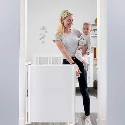 Papablic Retractable Baby Gate