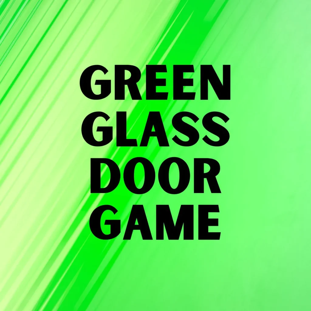 What is the Mystery of the Green Glass Door Game?