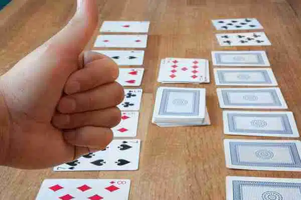 Winning in The Garbage Card Game