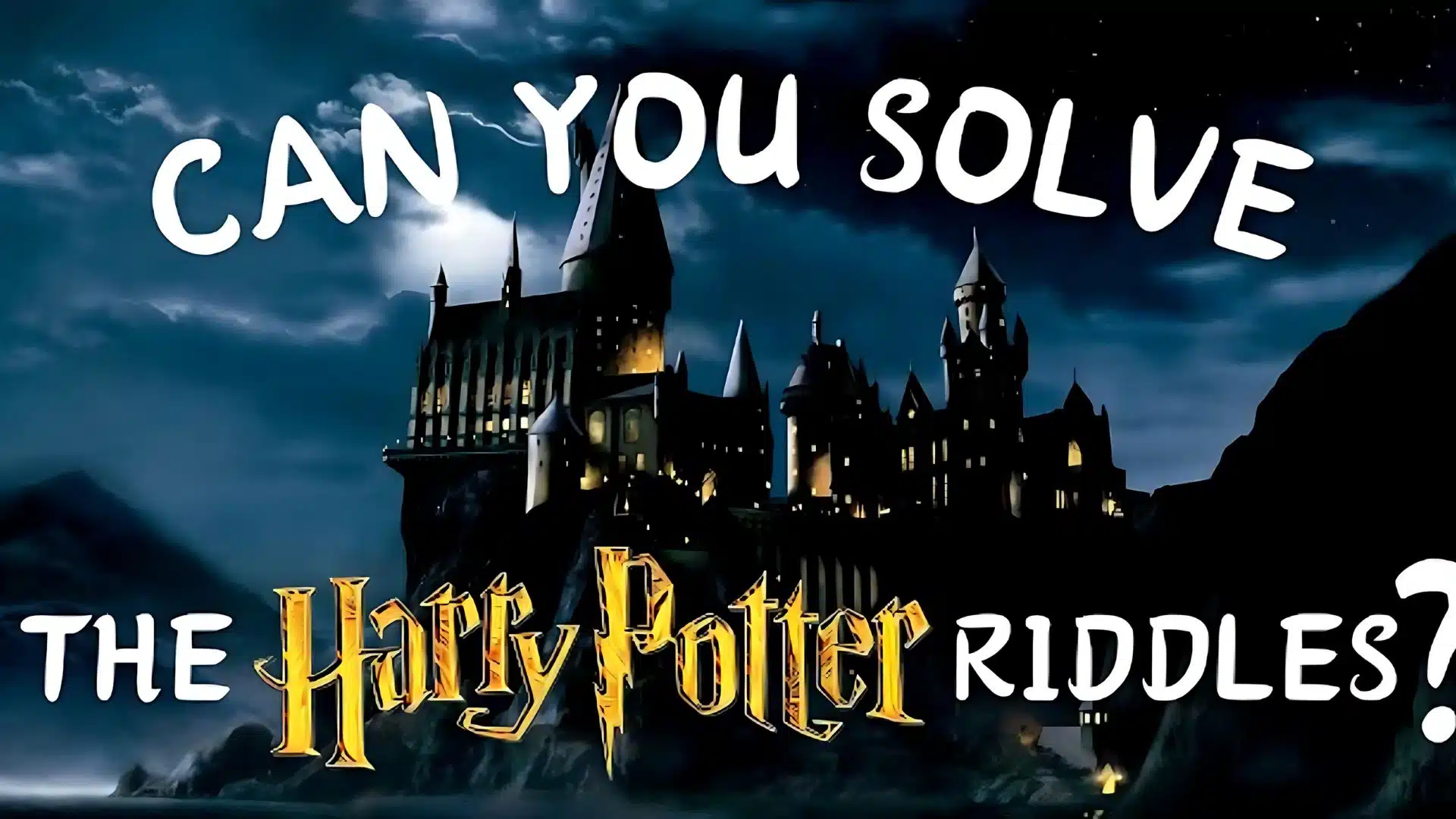 151+ Best Collection of Harry Potter Riddles