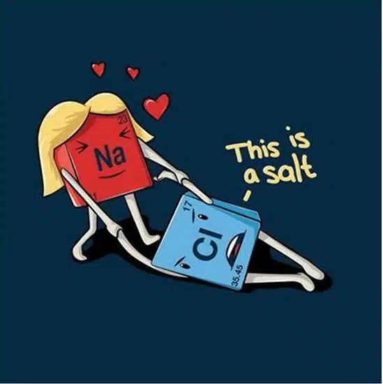 Don't be salty, it's just a seasoning