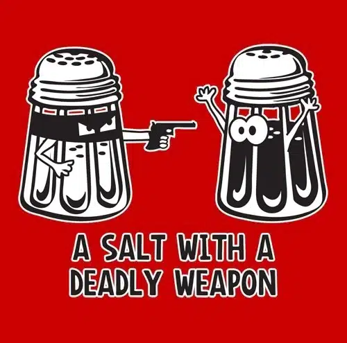 a salt crystal's favorite book