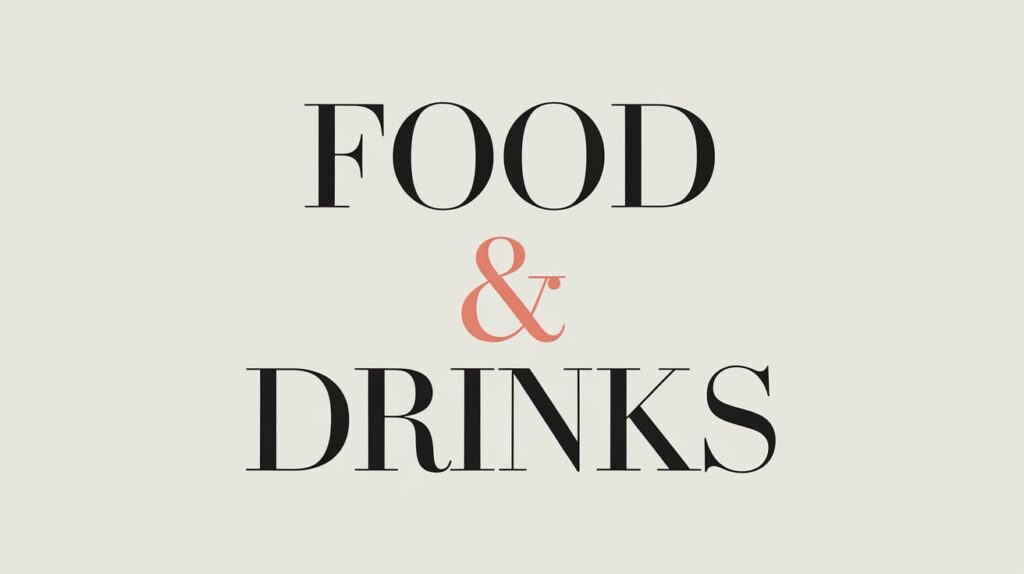 Food and Drink Facts