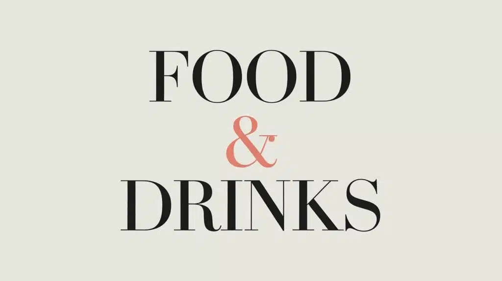 Food and Drink Facts
