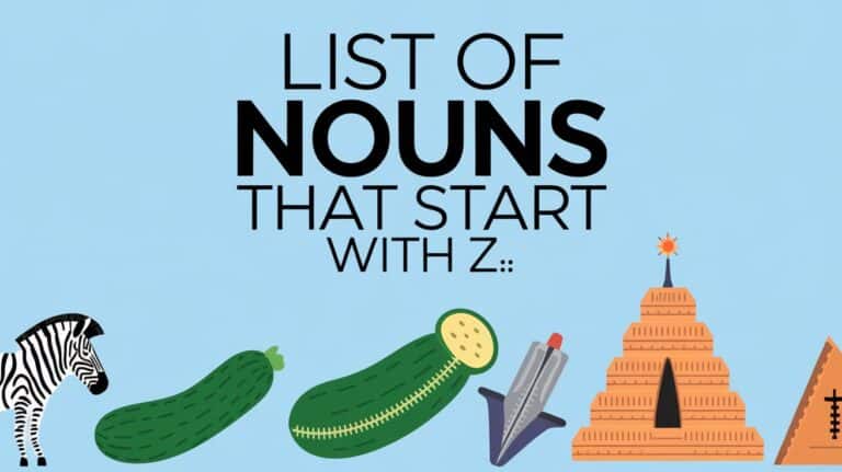 Nouns that Start with Z that No One Knows