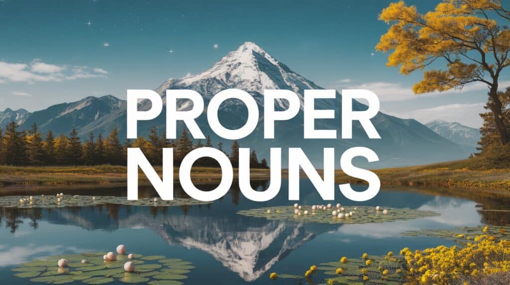 Proper Nouns,