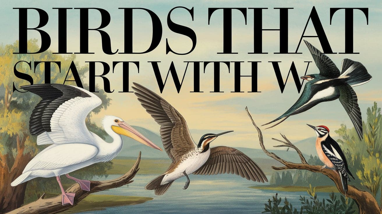 199 Birds that Start with W with Facts & Pictures – Meredith Plays 199 Birds that Start with W with Facts & Pictures – Meredith Plays