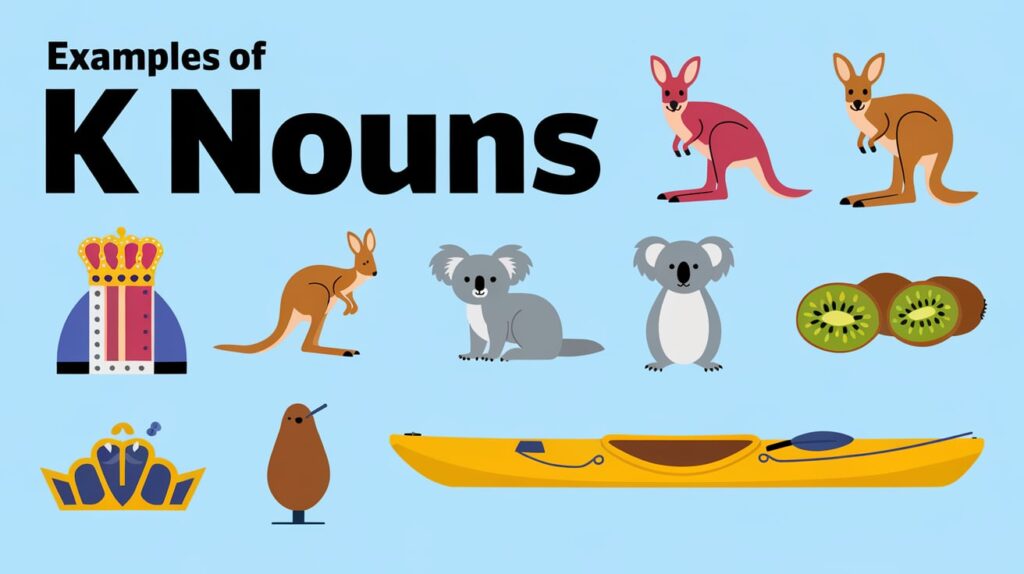 example of k nouns