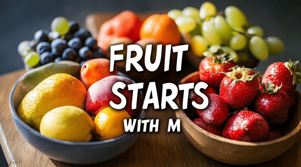 fruit that starts with m
