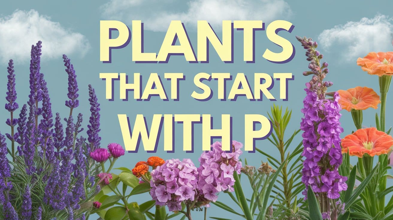 40 Beautiful Plants That Start with P Around the World – Meredith Plays