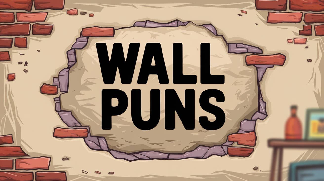 175+ Unique Wall Puns That Will Make You Smile – Meredith Plays 175+ Unique Wall Puns That Will Make You Smile – Meredith Plays