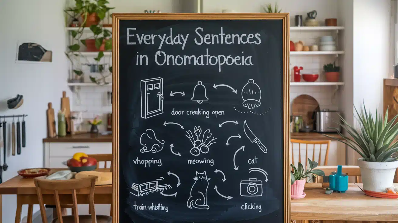 Everyday Conversations Sentences in Onomatopoeia