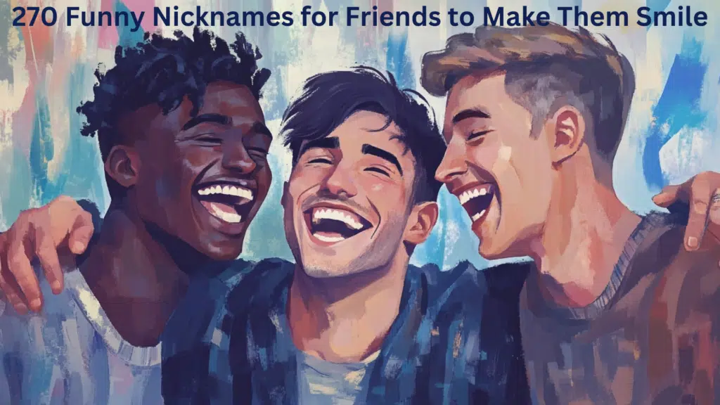 270 Funny Nicknames for Friends to Make Them Smile