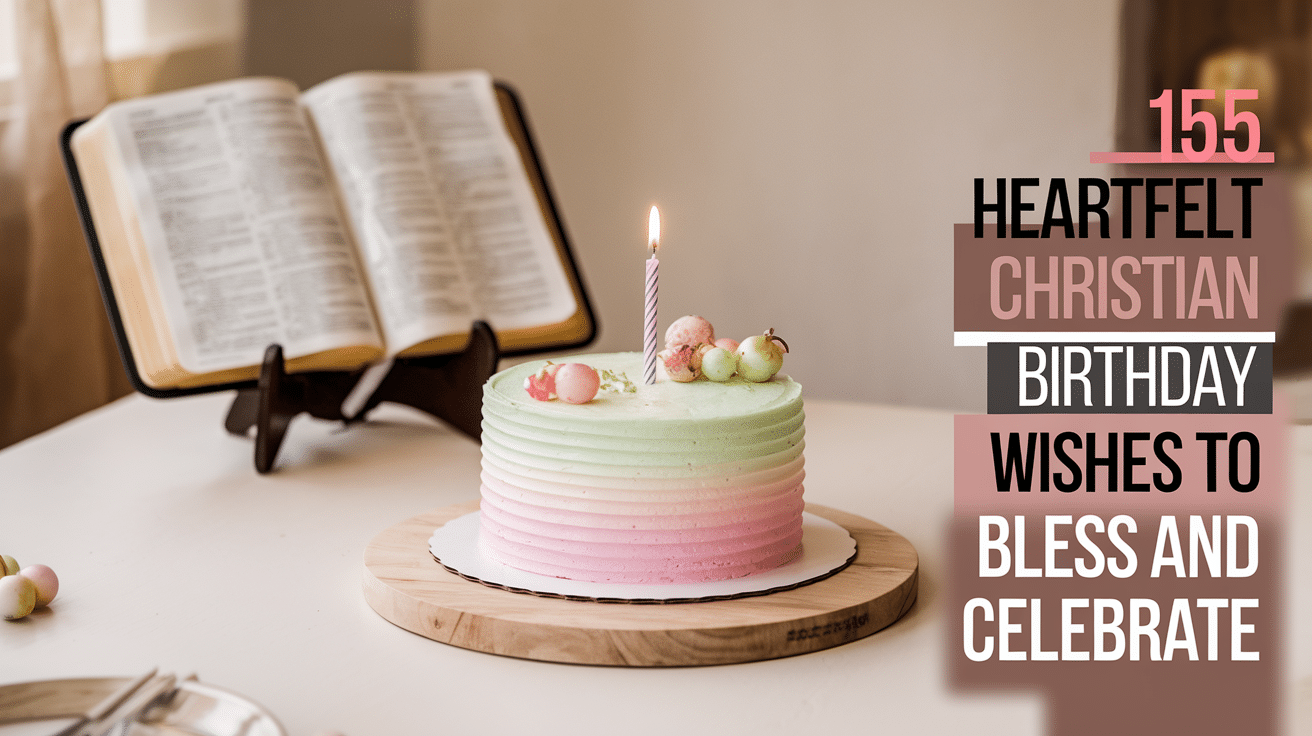 155 Heartfelt Christian Birthday Wishes to Bless and Celebrate 155 Heartfelt Christian Birthday Wishes to Bless and Celebrate