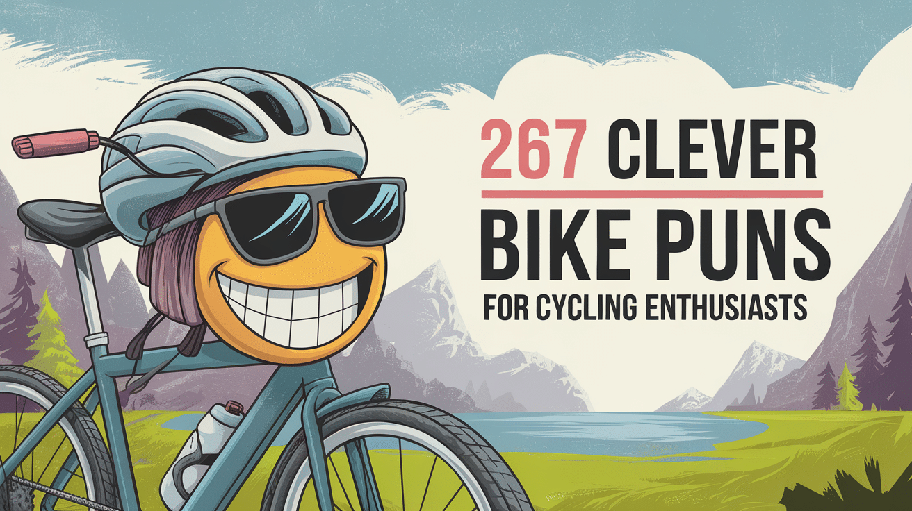 267 Clever Bike Puns for Cycling Enthusiasts 267 Clever Bike Puns for Cycling Enthusiasts