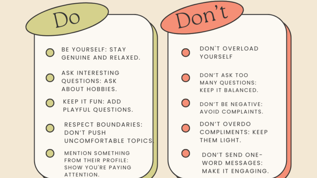 Do's and Don'ts of Starting a Conversation with a Girl Online