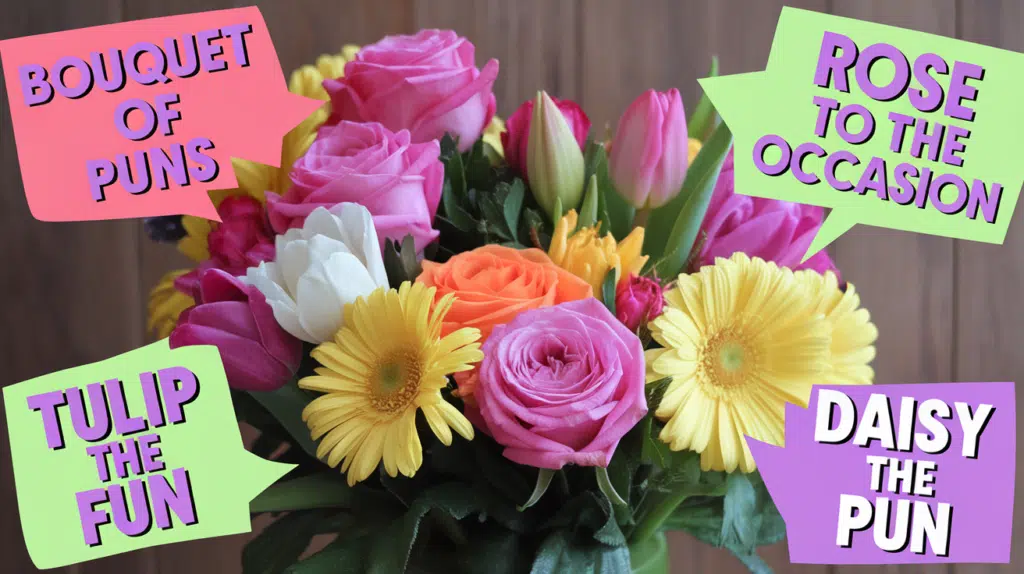 Flower Puns for Social Media Captions