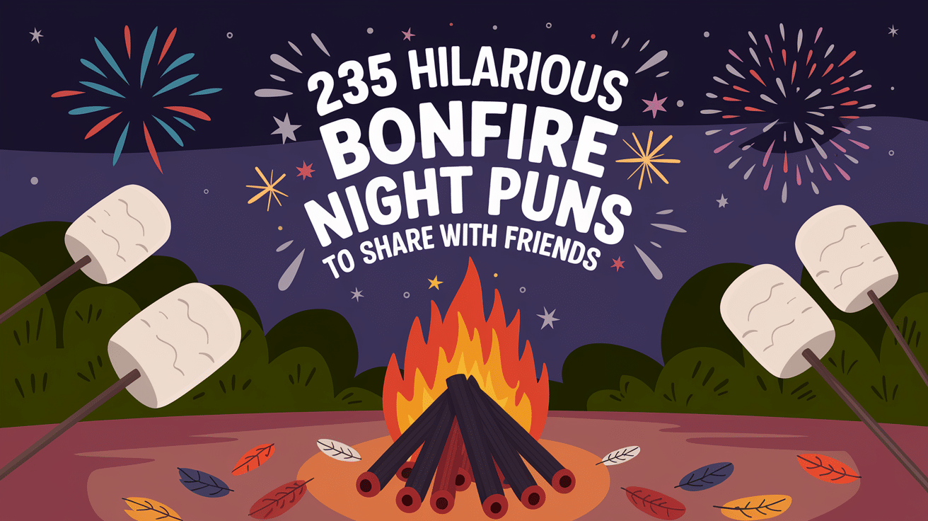 235 Hilarious Bonfire Night Puns to Share with Friends 235 Hilarious Bonfire Night Puns to Share with Friends