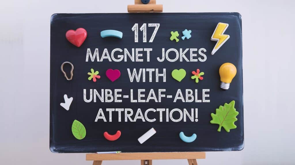 Magnet Jokes With Unbe-leaf-able Attraction