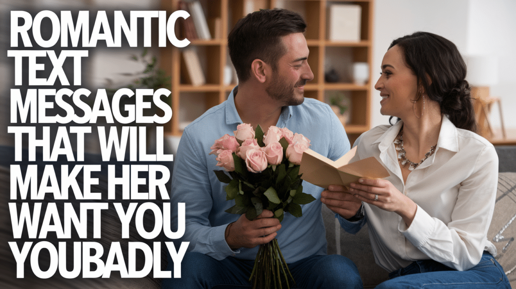Romantic Text Messages That Will Make Her Want You Badly