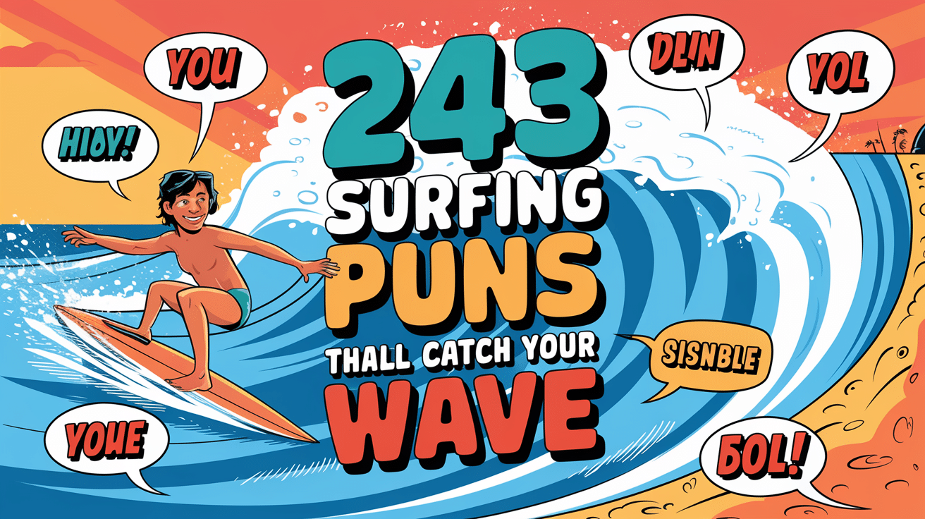 243 Surfing Puns That Will Totally Catch Your Wave 243 Surfing Puns That Will Totally Catch Your Wave