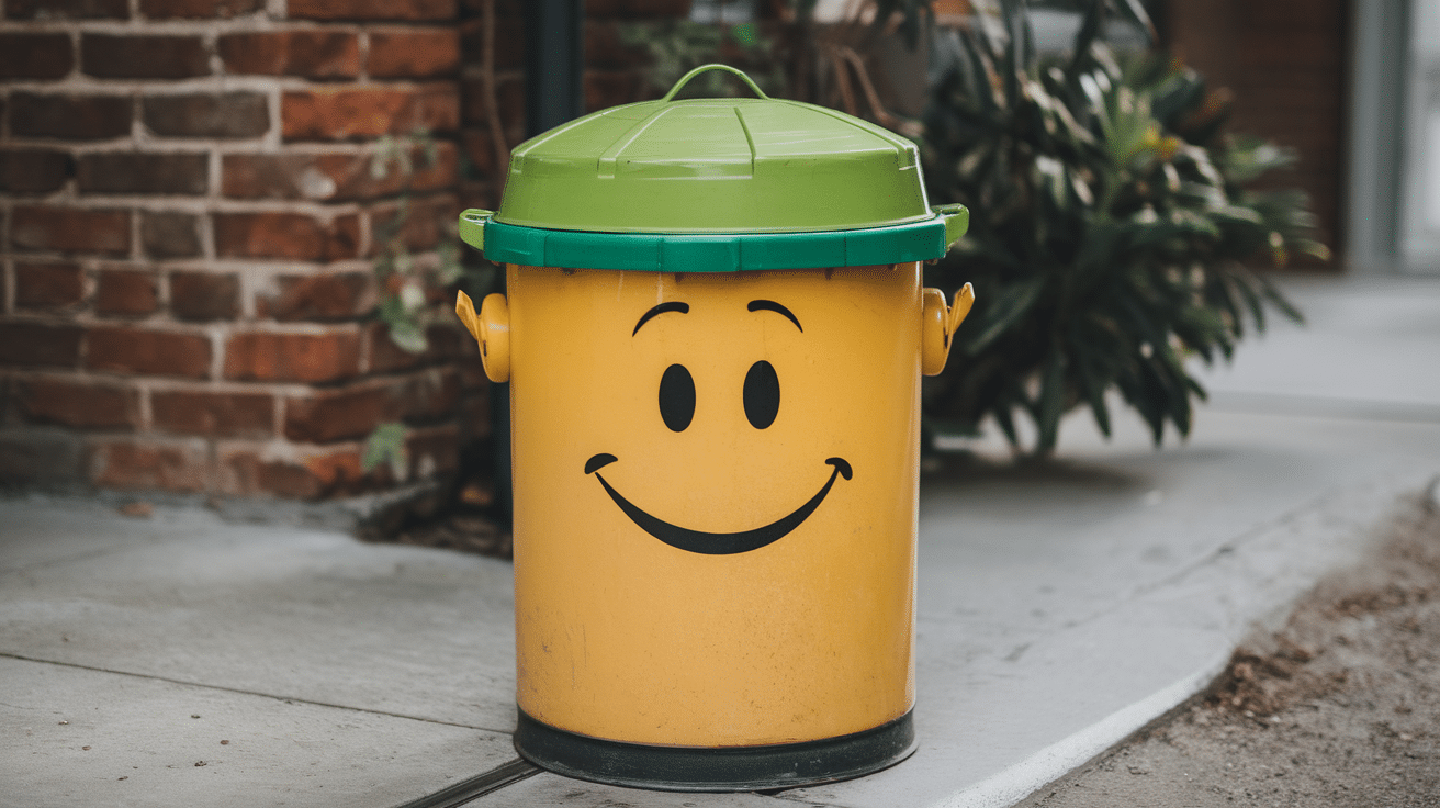 Trash Bin Puns