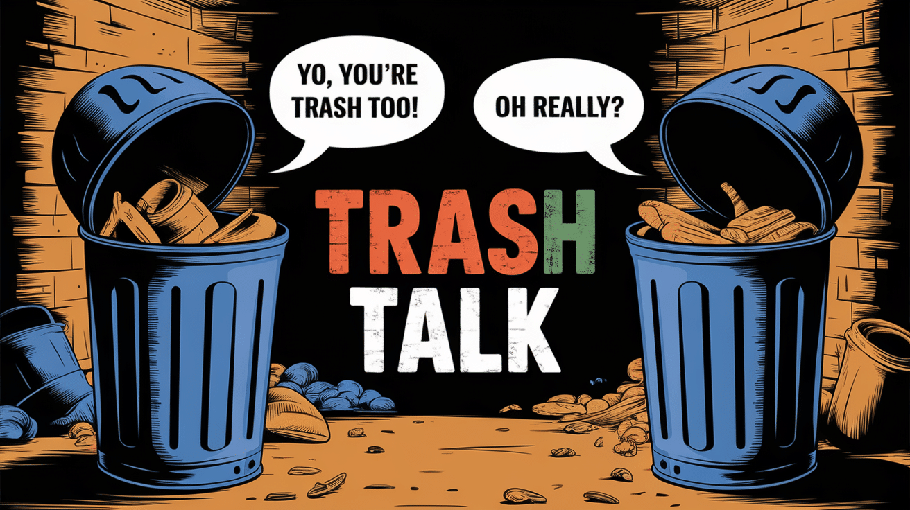 Trash Talk Puns