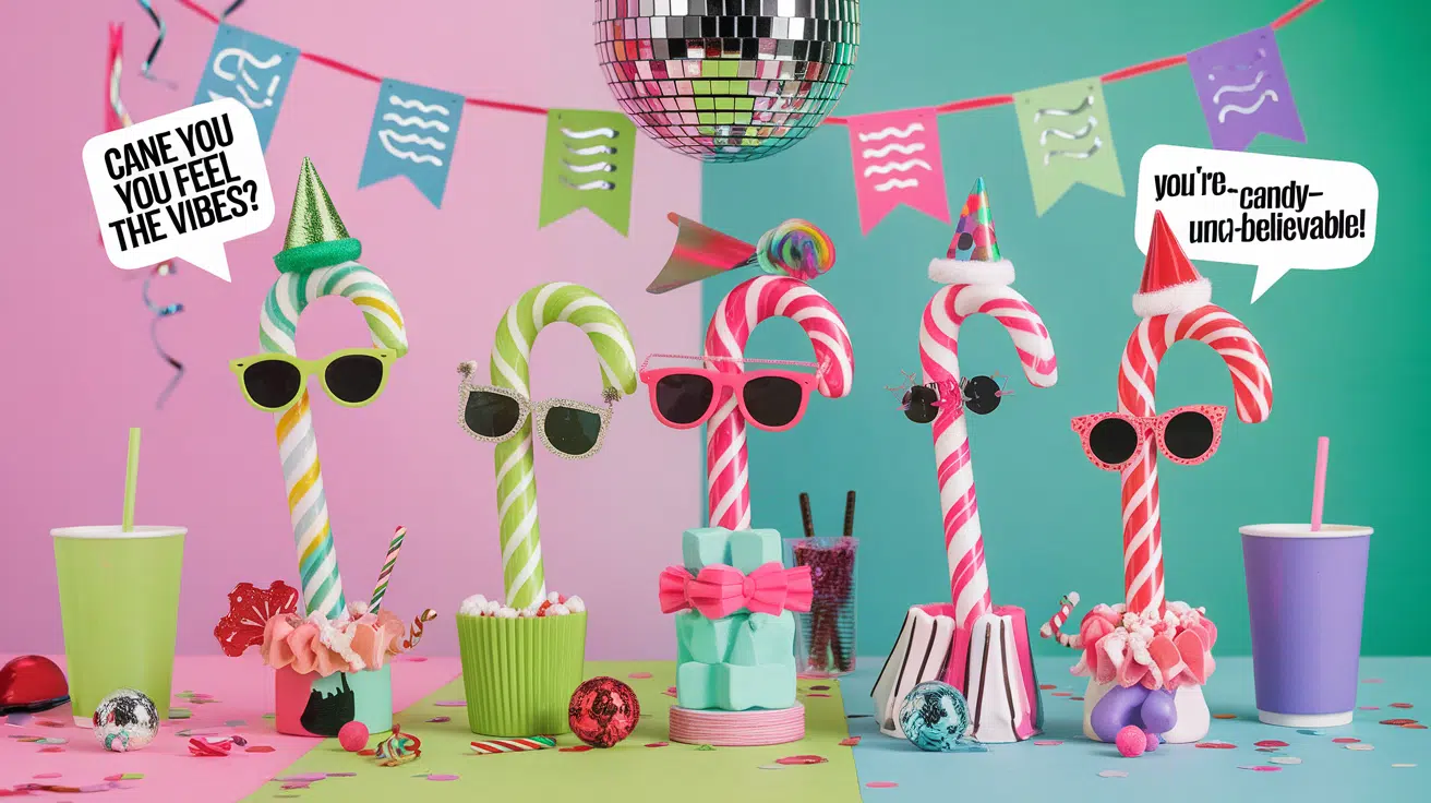 Trendy Candy Cane Puns for Parties