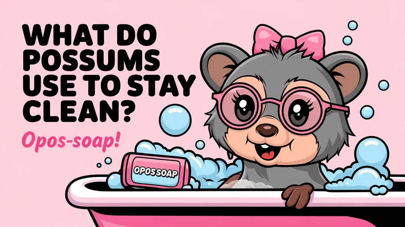What_do_possums_use_to_stay_clean_Opos-SOAP
