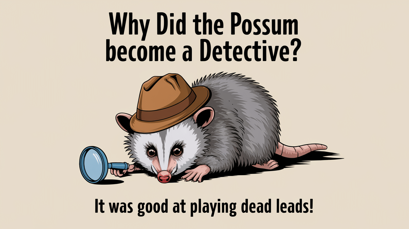 Why_did_the_possum_become_a_detective_It_was_good_at_playing_dead_leads