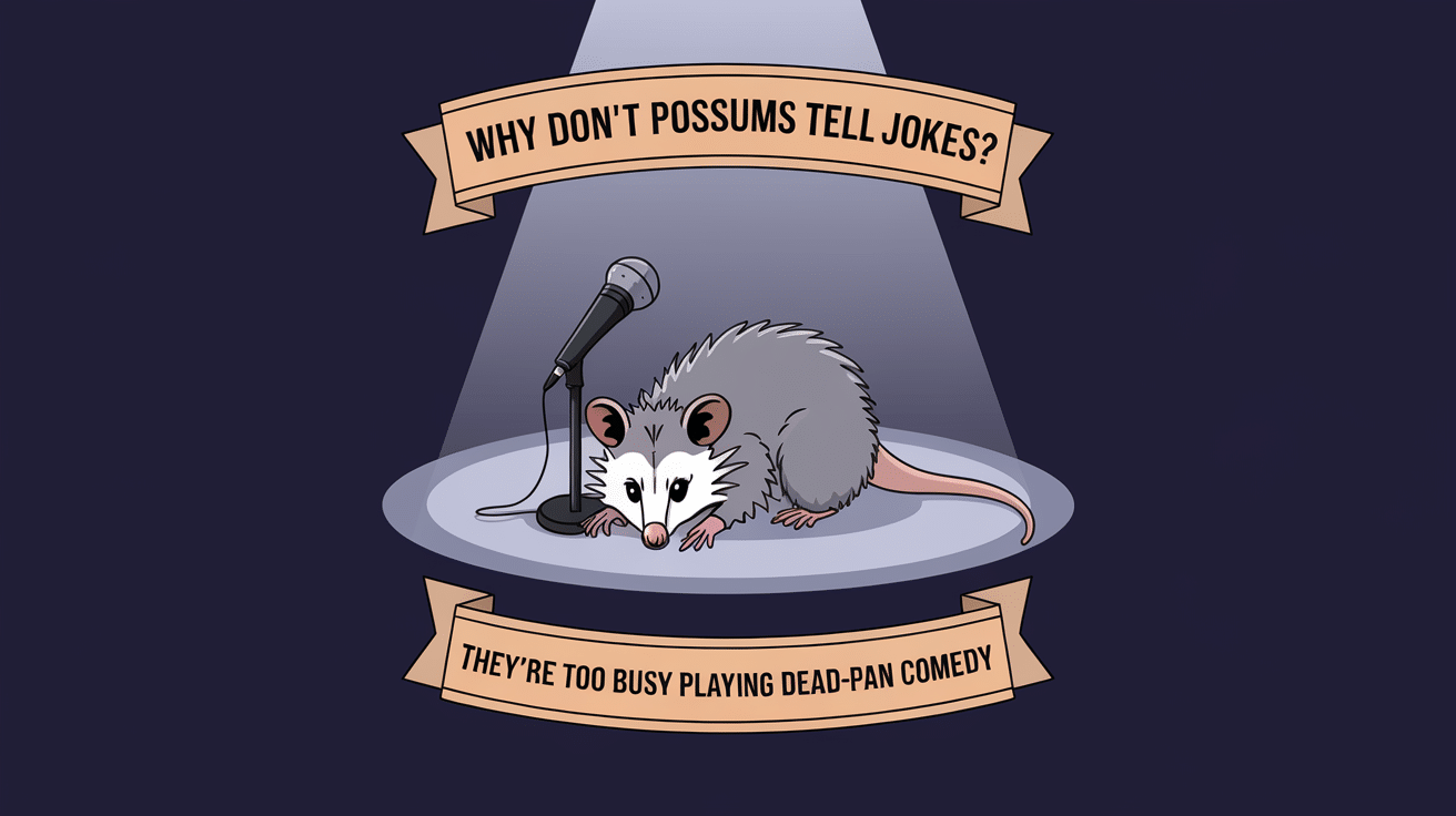 Why_dont_possums_tell_jokes_Theyre_too_busy_playing_dead-pan_comedy