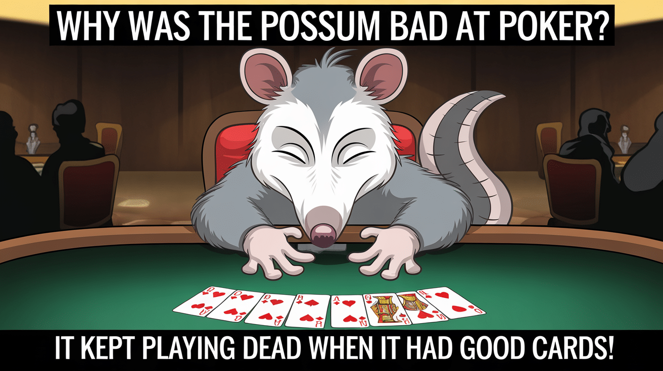 Why_was_the_possum_bad_at_poker_It_kept_playing_dead_when_it_had_good_cards