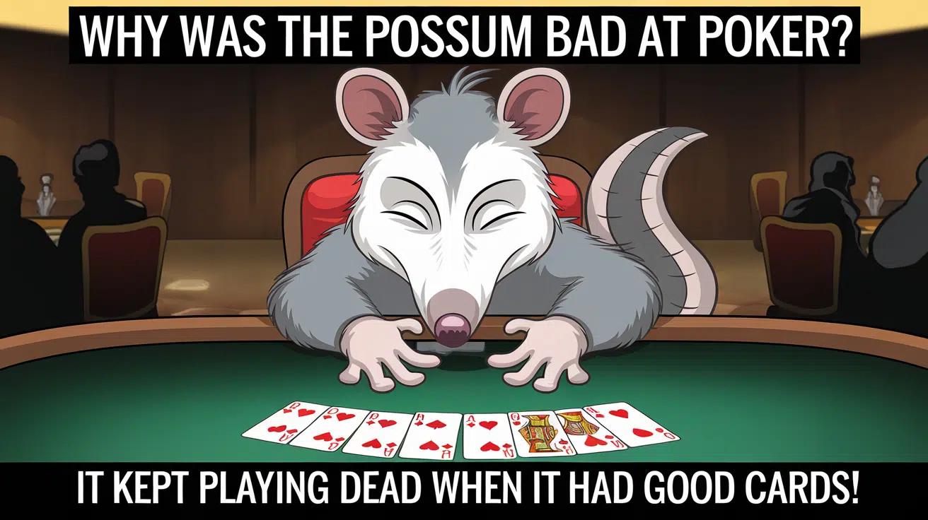 Why_was_the_possum_bad_at_poker_It_kept_playing_dead_when_it_had_good_cards