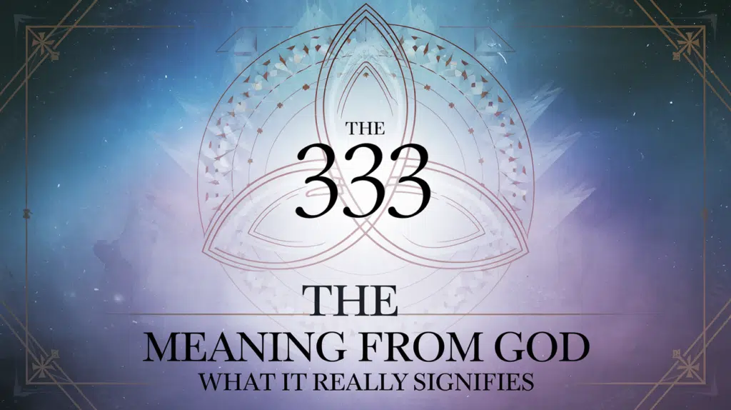 333 meaning from god