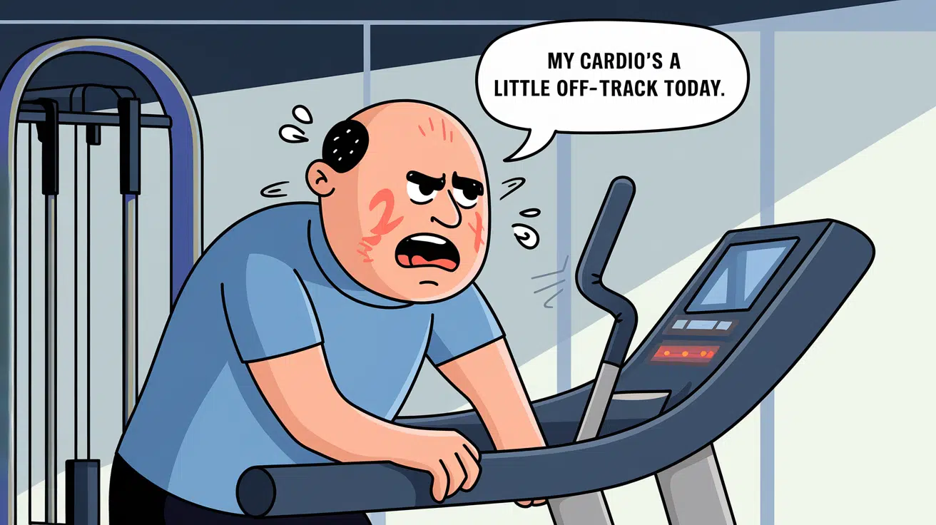 My_cardios_a_little_off-track_today