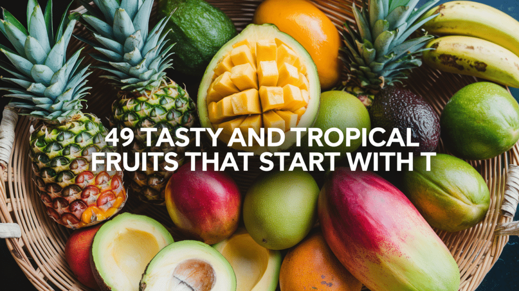 Tasty and Tropical Fruits That Start With T