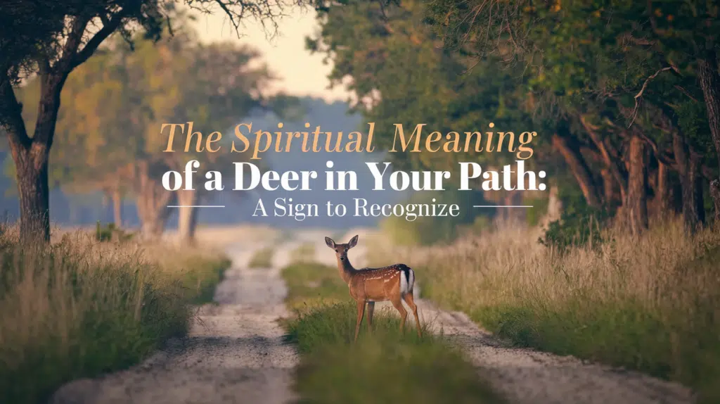 The Spiritual Meaning of a Deer in Your Path