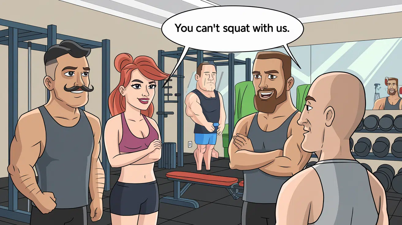 You_cant_squat_with_us