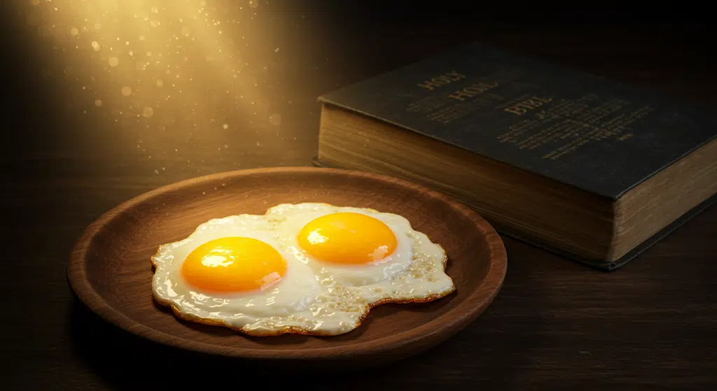 biblical meaning of a double yolk egg