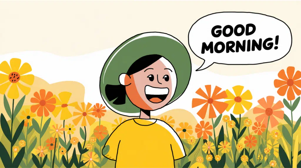 good morning paragraphs for her