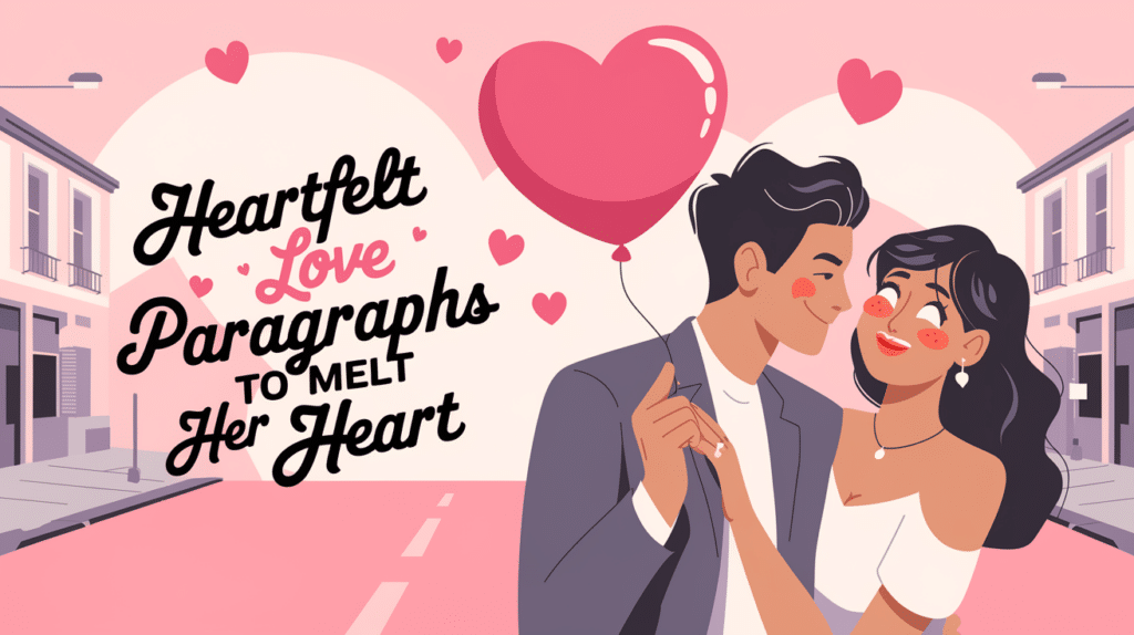 love paragraphs for her
