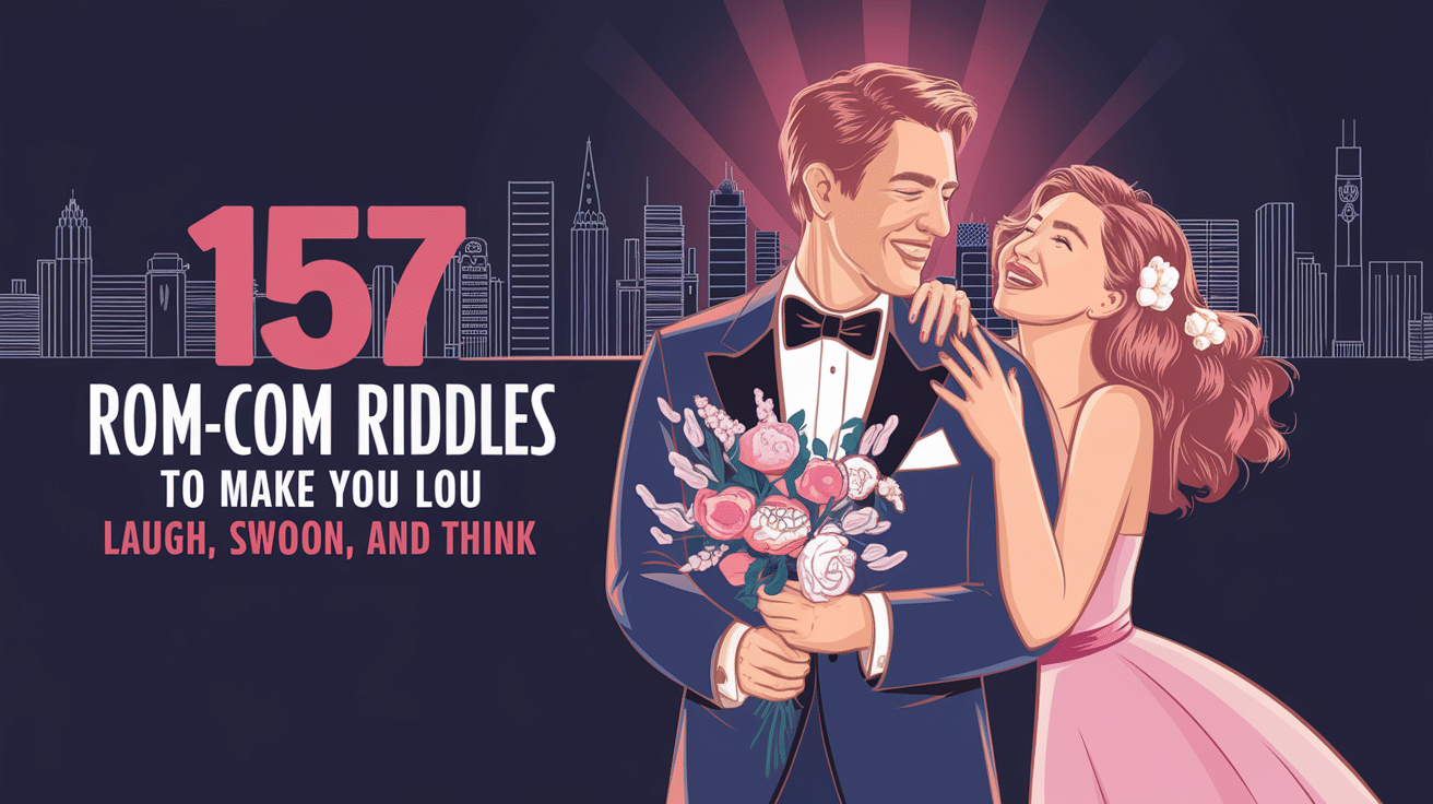 157 Rom-Com Riddles to Make You Laugh, Swoon, and Think - Meredith Plays